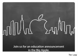 Apple 又有新動作，它邀請教育媒體們1月19號到紐約來聽這個”Big Apple”