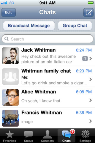 WhatsApp Messenger 免費的簡訊發送使用教學