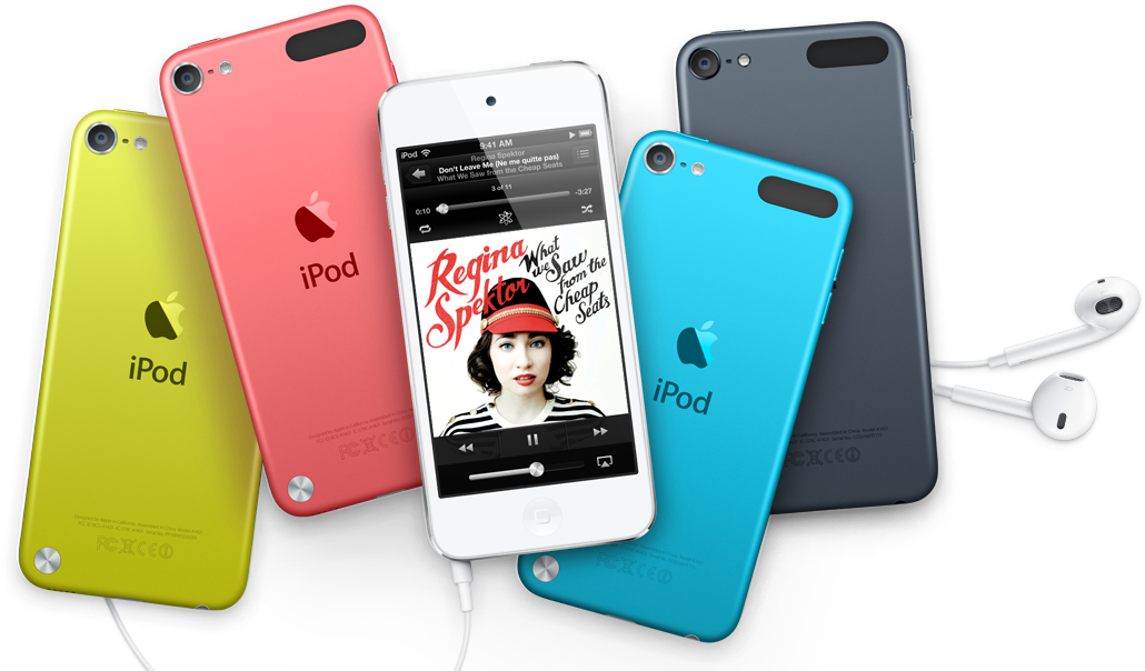 iPod touch 第 5 代 VS 第 4 代  規格比較表