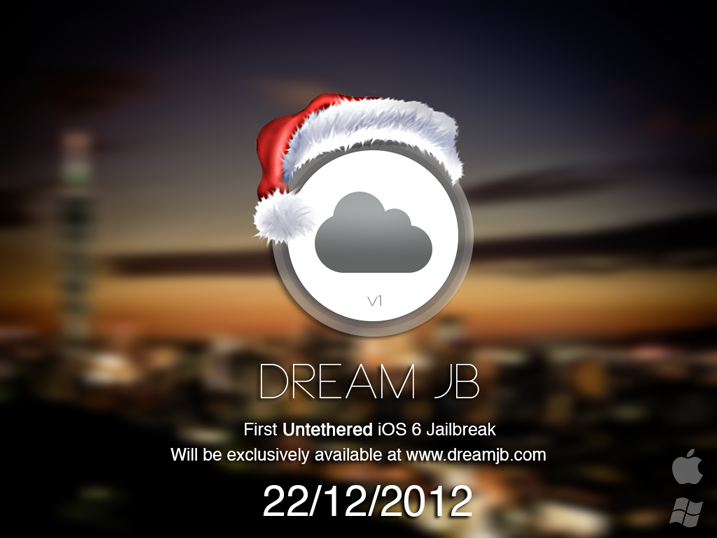 Dream JB 團體表示，將在 12 月 22 號發表 iPhone 5 及 iOS 6 的完美越獄 untethered jailbreak