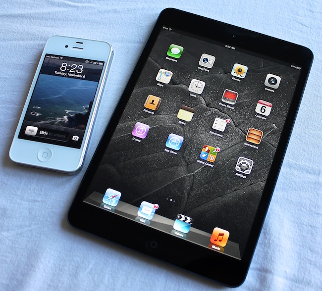 20130127 iPadmini iPhone