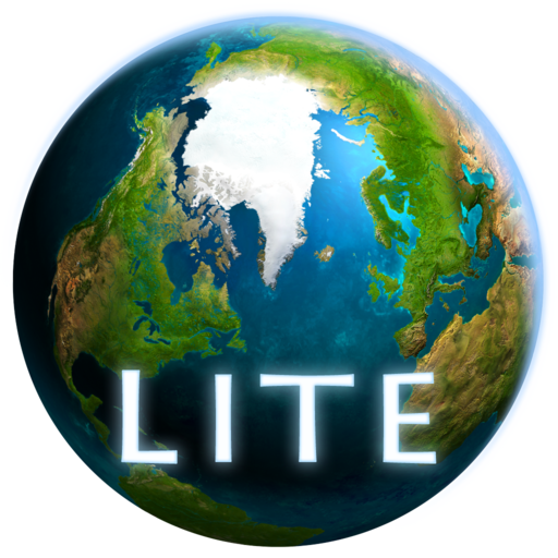 Earth 3D Lite 可以當成桌面的動態 3D 地球