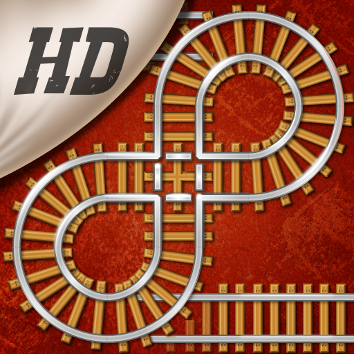 【iOS APP】Rail Maze Pro HD 鐵路迷宮 iPad 版~~讓你頭腦跟著鐵軌一起打結的益智遊戲