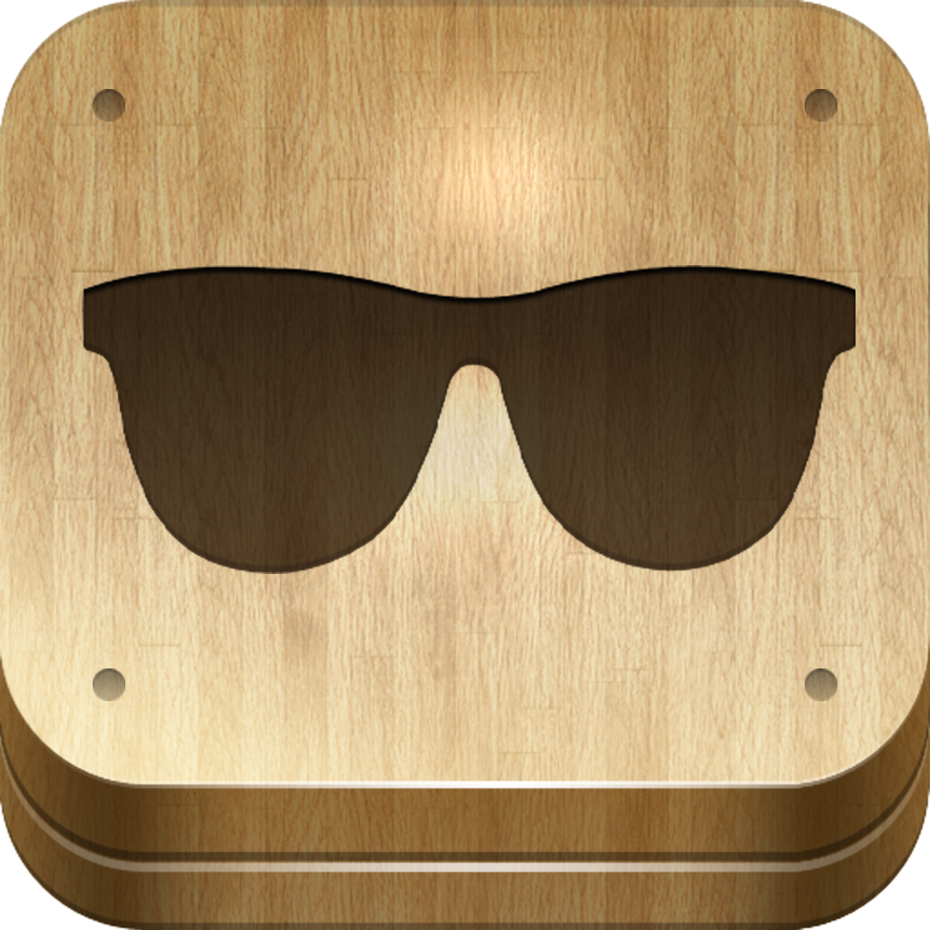 【iOS APP】iGLASSES 愛眼鏡 – 眼鏡裝飾照片編輯軟體