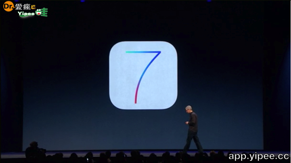【WWDC 2013】全新進化的 iOS 7 上陣，整體操作界面跟以往樣子變的大不同