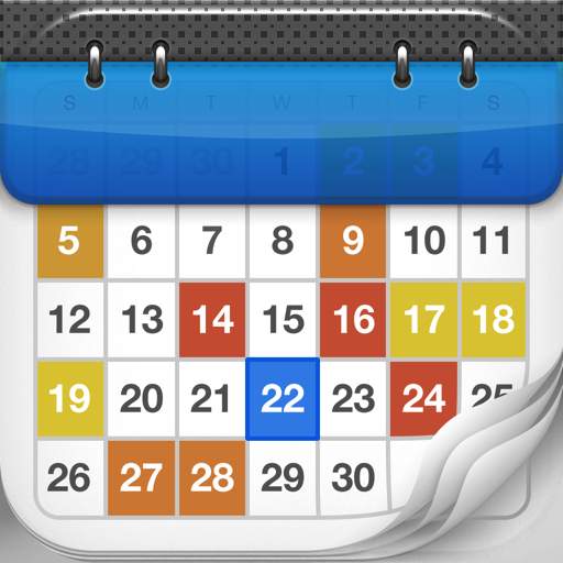 【iOS APP】Calendars by Readdle 以顏色清楚標示的行事曆軟體