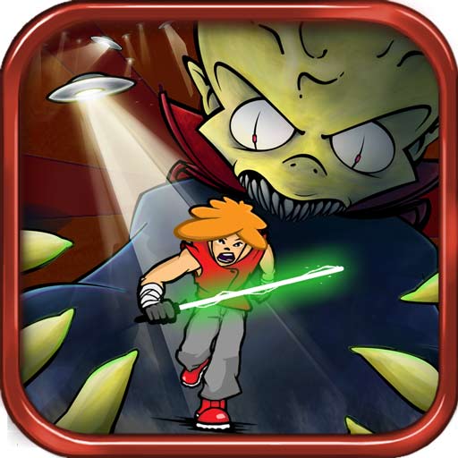 【iOS APP】Don’t Run With a Plasma Sword 拿起你的光劍一起擊退外星人吧!!