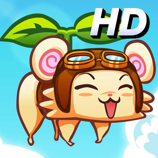 【iOS APP】Flying Hamster HD 飛天倉鼠橫向射擊遊戲 iPad 版