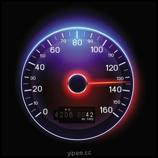 【iOS APP】Talking Speedometer 會說話的時速表 -速度語音提示