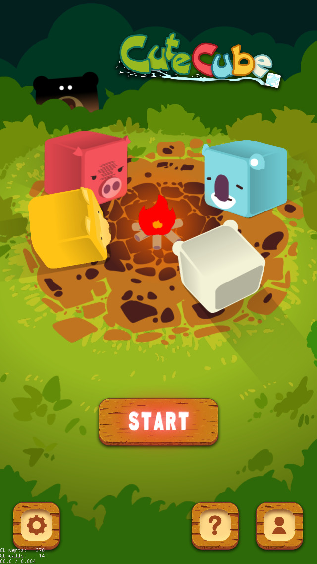 【iOS APP】CuteCubes 保護膽小北極熊~可愛立方體遊戲