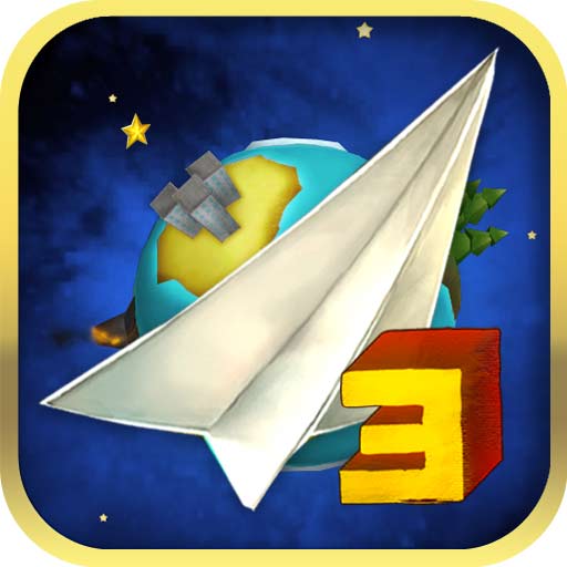 【iOS APP】My Paper Plane 3 虛擬紙飛機飛行遊戲