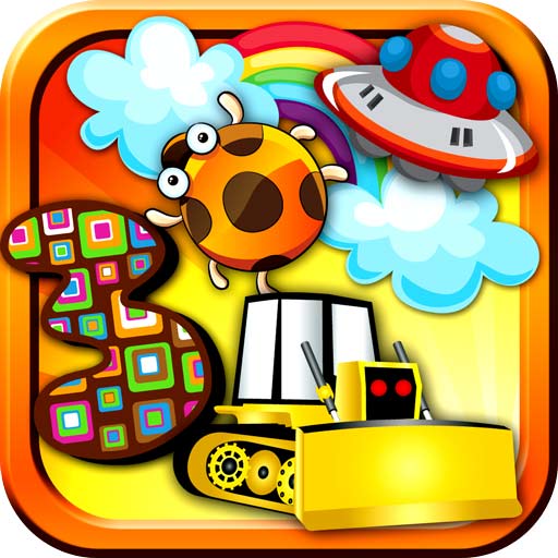 【iOS APP】Kids Sticky Puzzle 兒童益智貼紙遊戲本