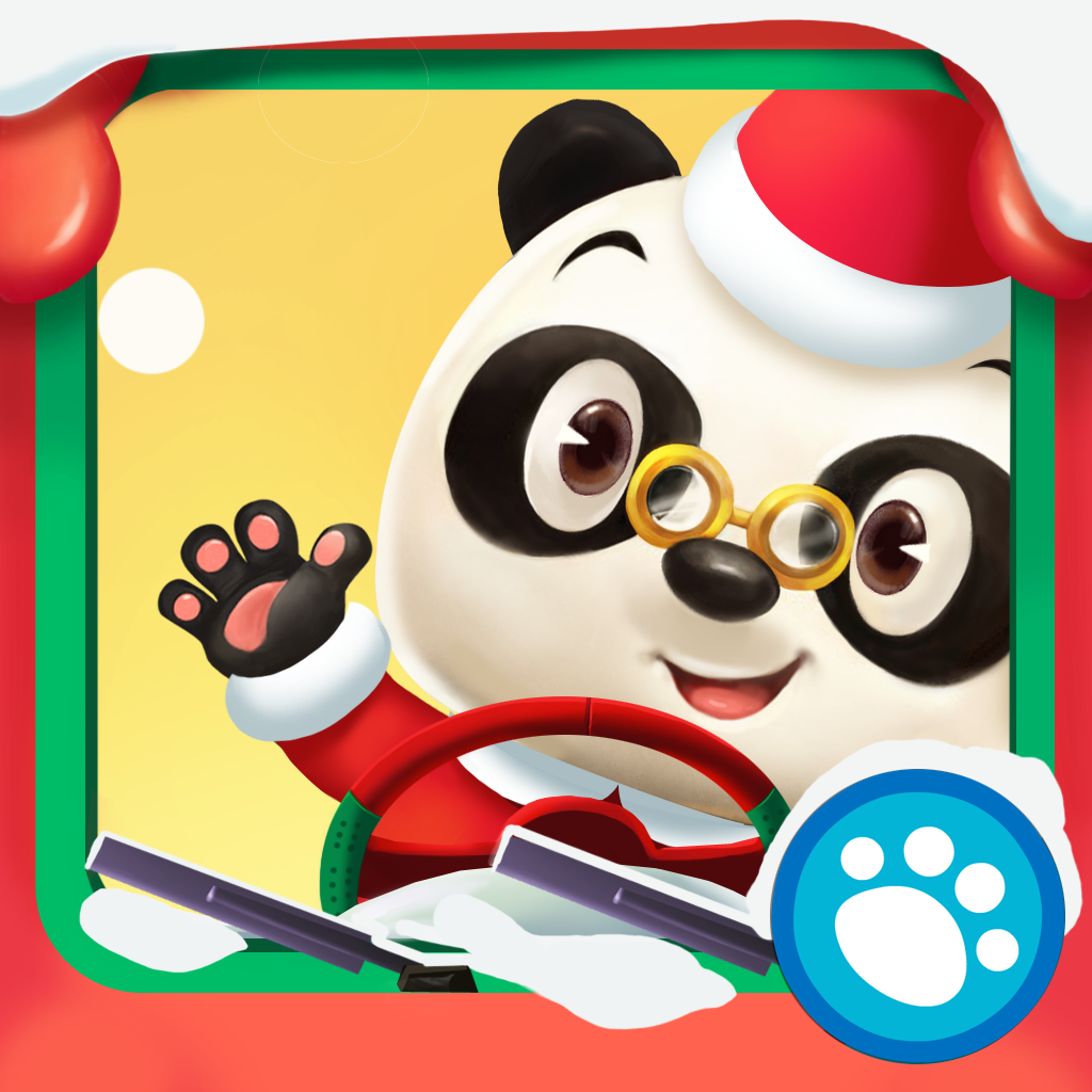 【iOS APP】Dr. Panda’s Bus Driver: Christmas 熊貓先生開公車：聖誕節版