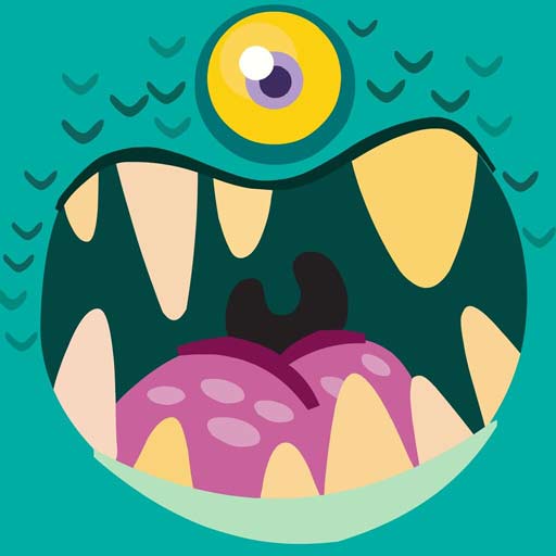 【iOS APP】Happy Little Monster 卡通怪物消除遊戲