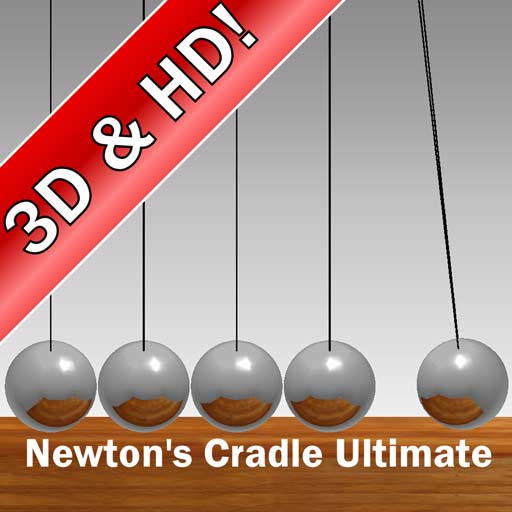 【iOS APP】Newton’s Cradle Ultimate HD 牛頓擺~消遣小玩意