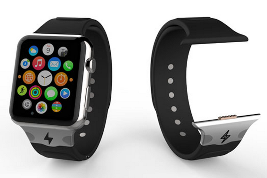 Reserve Strap 錶帶透過隱藏連接埠幫 Apple Watch 外速充電！