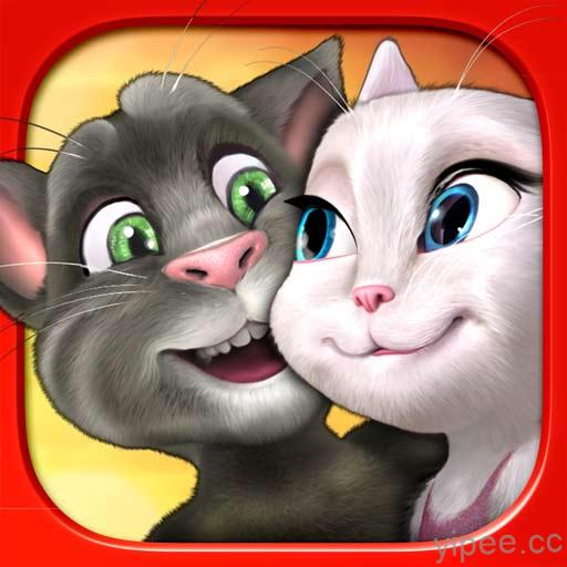 【iOS APP】Tom Loves Angela for iPad 愛說話的貓咪再出擊~湯姆愛上安琪拉 iPad 版