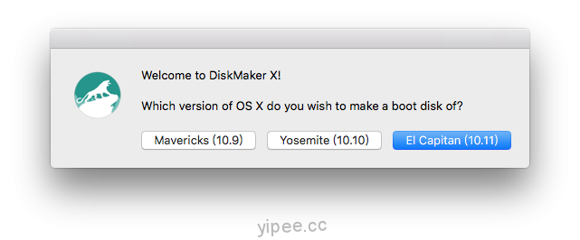 DiskMaker X Mac OSX EI Captian 6