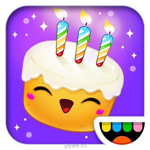 【iOS APP】Toca Birthday Party 塔可的生日派對