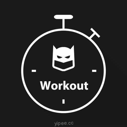 【iOS APP】Superhero Workout · Dark Knight 超級英雄健身運動 · 黑暗騎士版