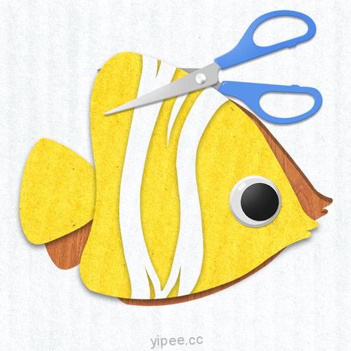 【iOS APP】Labo Paper Fish 剪紙遊戲~海洋中的小魚們