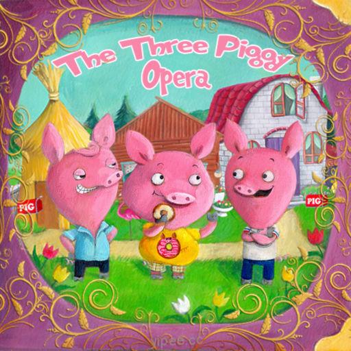【iOS APP】3 Piggy Opera 童話歌劇院~三隻小豬番外篇
