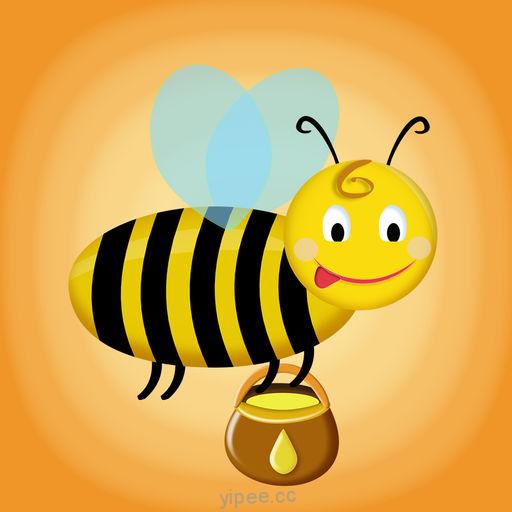 【iOS APP】Happy BEE ! 快樂小蜜蜂採集蜂蜜遊戲