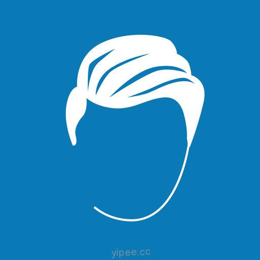 【iOS APP】FACEinHOLE Hairstyles for Men 男士百變髮型沙龍