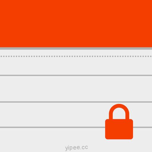 【iOS APP】Lock Notes Pro 密碼鎖備忘錄
