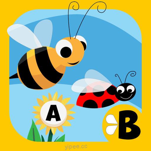 【iOS APP】Brainy Bugs 幼兒學習字母遊戲~聰明的昆蟲