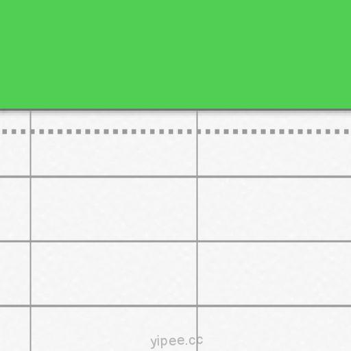 【iOS APP】Notes.xls tiny spreadsheet (Excel edition) 具有表格及公式功能的電子記事本