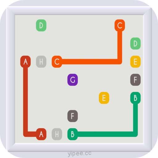 【iOS APP】ABCD Connector 輕巧簡單的連線益智遊戲