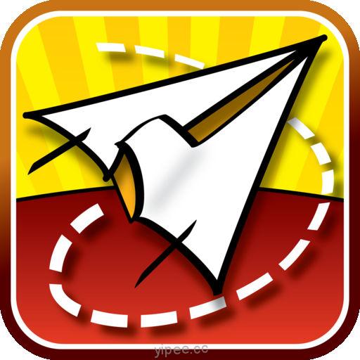 【iOS APP】Folded Flyer 紙飛機飛行遊戲