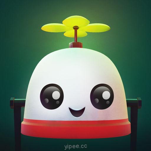 【iOS APP】Roofbot: Puzzler On The Roof 奇幻屋頂解謎遊戲