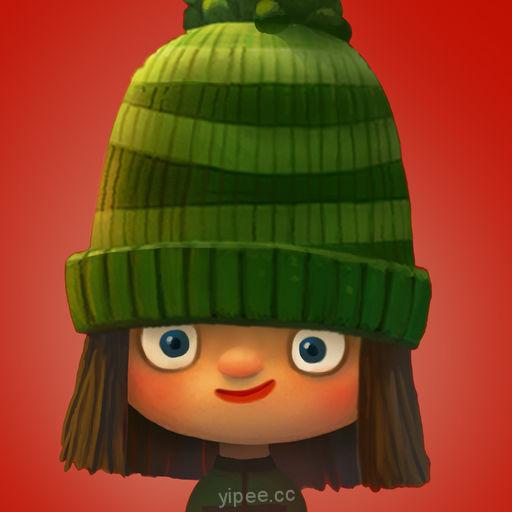 【iOS APP】Green Riding Hood 兒童互動遊戲書~小綠帽