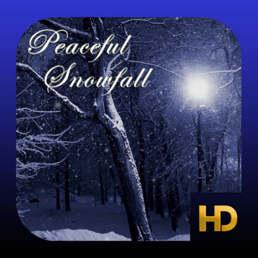 【iOS APP】Peaceful Snowfall HD 寂靜雪夜療癒音樂
