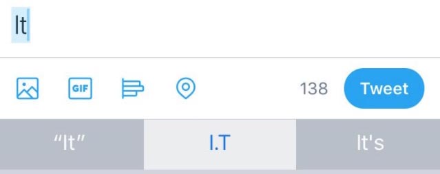 iOS 11 又出錯！數百名 iPhone 使用者抱怨 iOS 11 輸入 it 會自動更正成「I.T」