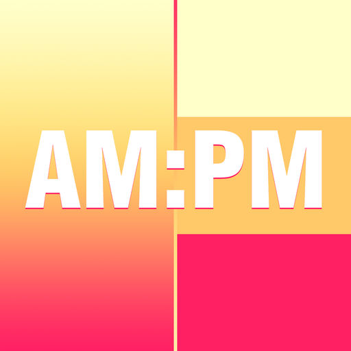 【iOS APP】Coloring Clock 簡約個性化桌上時間 / 日期顯示器