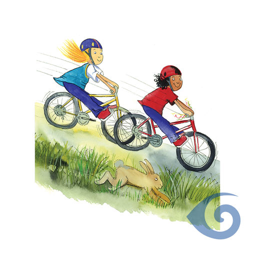【iOS APP】Milly, Molly & the Bike Ride 互動式兒童電子書：米莉與茉莉的自行車之旅