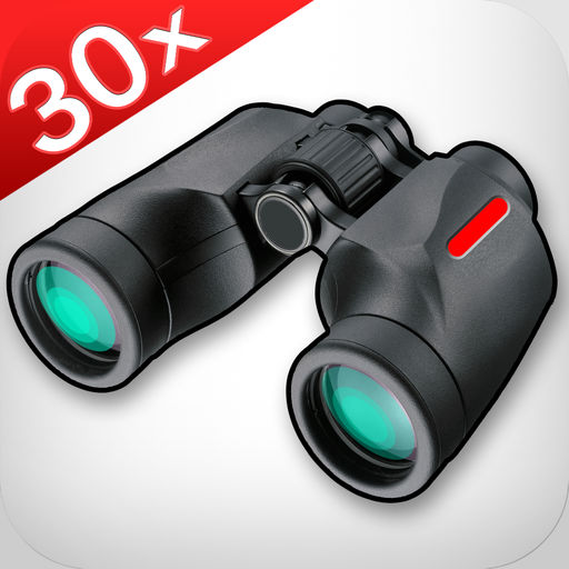 【iOS APP】Binoculars+ (30x zoom, photo & video recording) 遠近隨你拍~縮放自如的30倍變焦攝影機