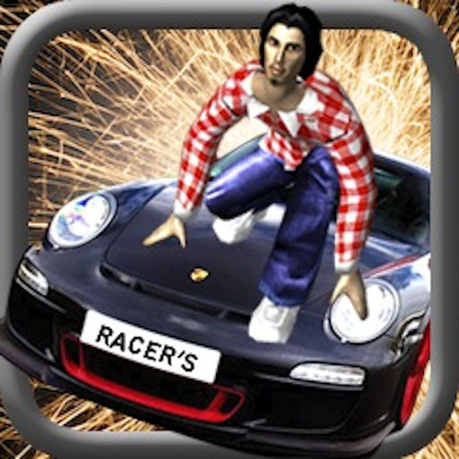 【iOS APP】Road Rage ( 3D Car Racing Games ) 不止是賽車的賽車遊戲~瘋狂特技賽車