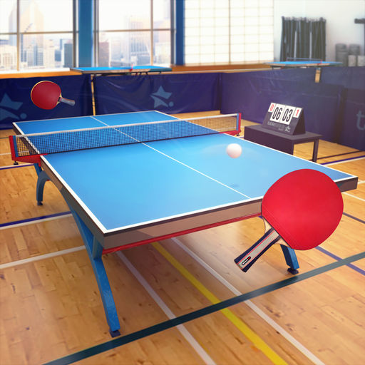 【iOS APP】Table Tennis Touch 虛擬乒乓球遊戲