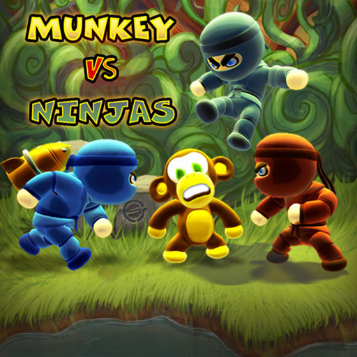 【iOS APP】Munkey Vs Ninjas 猴子與忍者