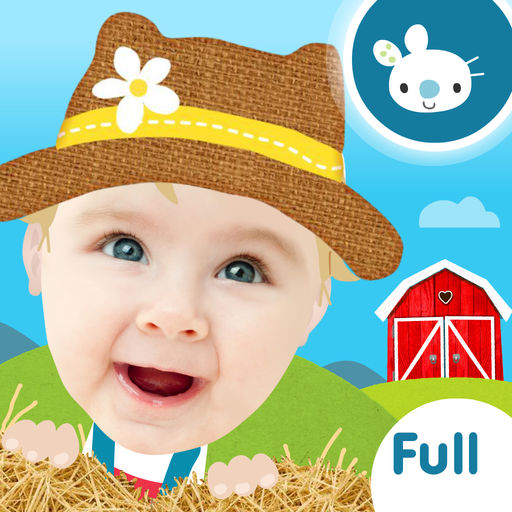 【iOS APP】Peek a Boo Farm Animals Sounds 噓~快躲起來!!悄悄偷看農場的動物們