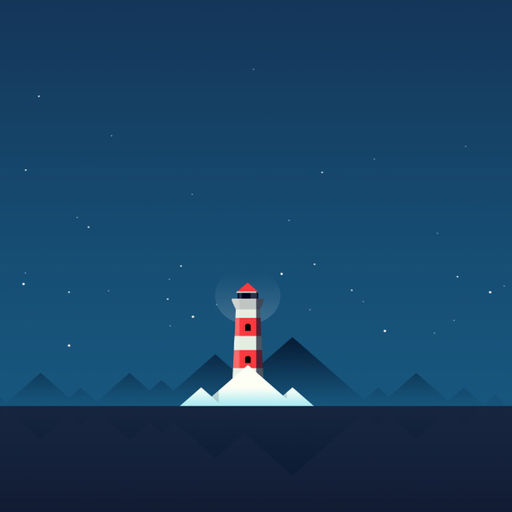 【iOS APP】MNARH 讓你在不知不覺中放鬆的小遊戲~燈塔引導船隻遊戲