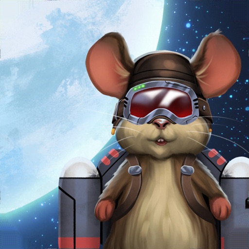 【iOS APP】Mouse Launch 目標火星，小老鼠發射遊戲