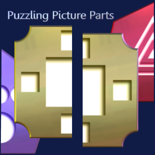 【Android APP】Puzzling Picture Parts 配對組合益智遊戲