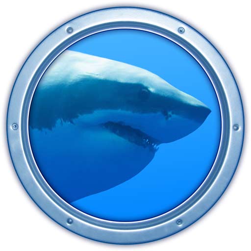 【Mac OS APP】Sharks 3D 虛擬鯊魚桌布