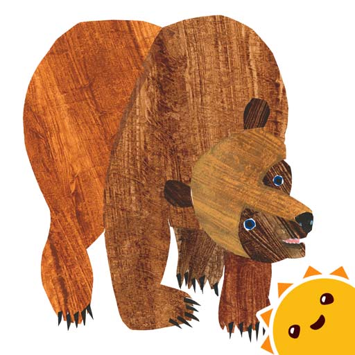 【iOS APP】Eric Carle’s Brown Bear Animal Parade 互動電子書~棕熊動物遊行