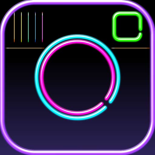 【iOS APP】IllumiCameraPro 夜色霓虹攝影館
